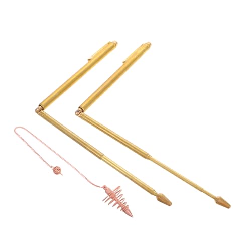 CIYODO Stabile Kupfer Wünschelrute Flexible Radiästhesie Stäbe Handlich und Tragbar Robustes Material für Wassersuche und Geobiologie Einfach zu Transportieren und Langlebig CIYODO Stabile Kupfer Wünschelrute Flexible Radiästhesie Stäbe Handlich und Tragbar Robustes Material für Wassersuche und Geobiologie Einfach zu Transportieren und Langlebig von CIYODO