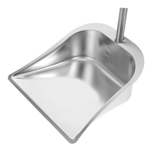 CIYODO Stainless Steel Kehrschaufel mit Ergonomischem Griff Dicke Bückfreie Haushaltsschaufel für Küchen und Wohnungsreinigung Robustes Kehrblech Multifunktional und Einfach zu Handhaben CIYODO Stainless Steel Kehrschaufel mit Ergonomischem Griff Dicke Bückfreie Haushaltsschaufel für Küchen und Wohnungsreinigung Robustes Kehrblech Multifunktional und Einfach zu Handhaben von CIYODO