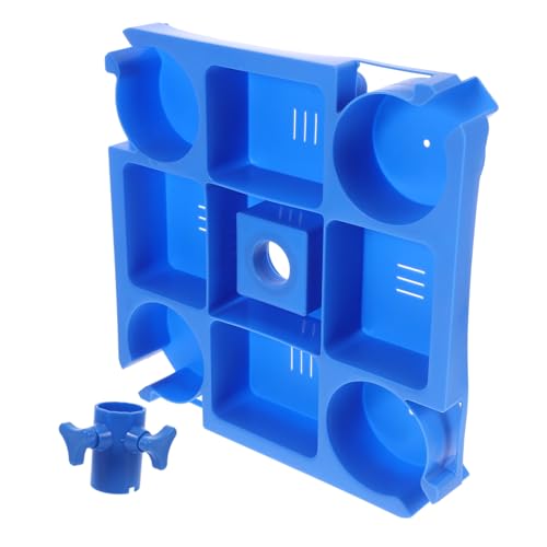 CIYODO Strandschirm Tisch Tablett mit Getränkehaltern und Snackfächern Multifunktionales Zubehör für Strand Garten und Patio Leicht Tragbar Installieren Kompatibel mit von CIYODO