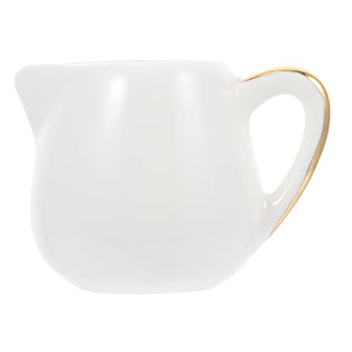 CIYODO Tasse Milchkännchen Keramikmaterial Kaffee Aufschäumen Sahnesauce Honigsauce Milchbehälter für Familienessen CIYODO Tasse Milchkännchen Keramikmaterial Kaffee Aufschäumen Sahnesauce Honigsauce Milchbehälter für Familienessen von CIYODO