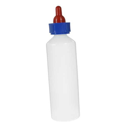 CIYODO Tiermilchflasche mit Dickem Weichgummi sauger Robuste Aufzuchtflasche für Lämmer und Ziegenbabys Große Kapazität Bissfestes Formstabiles Futterfläschchen für Nutztiere von CIYODO