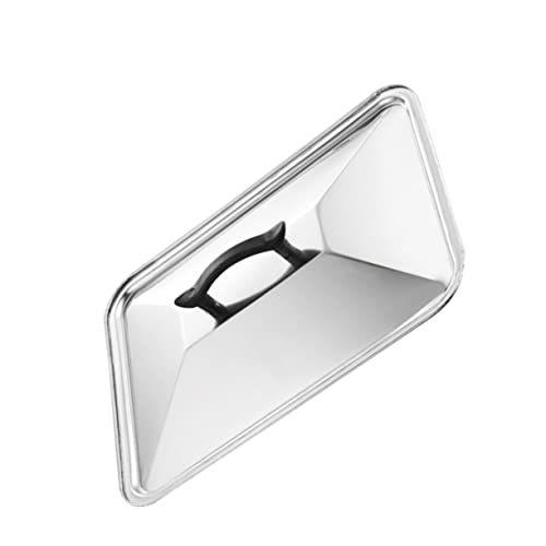 CIYODO Topfdeckel Aus Edelstahl – Spritzschutzdeckel Für Auflaufform Zum Kochen 45 X 35 Cm von CIYODO