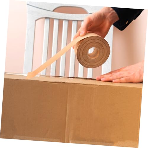 CIYODO Umweltfreundliches Beschreibbares Packband aus Kraftpapier Hochklebend Hitzebeständig Wasserfestes Verpackungsband für Kartons Versand und Lagerung Vielseitig Einsetzbar von CIYODO