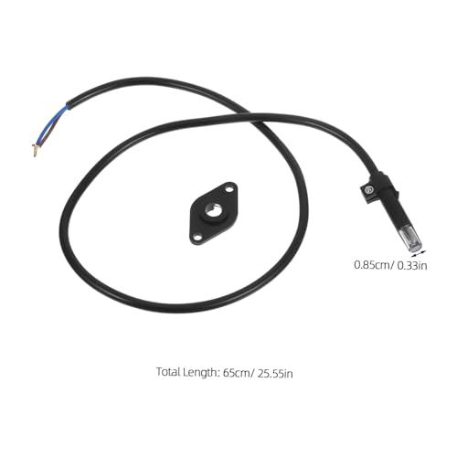 CIYODO Universeller Flammensensor Ersatz für Gasbrenner mit Präziser Erkennung Einfache Montage Kompatibel mit Industriellen und Heizkessel brennern Schwarzer Flammenfühler Rod von CIYODO