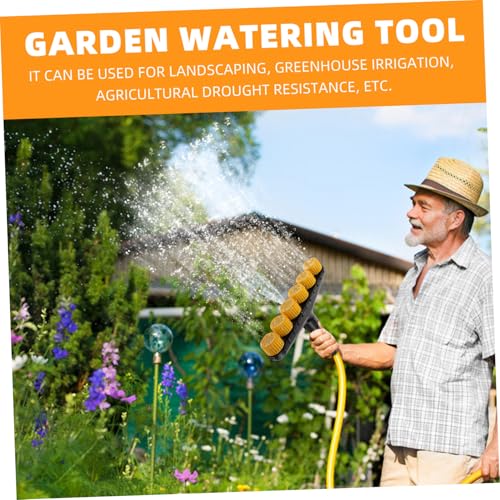 CIYODO Verstellbare Gartensprühdüse mit Sprühmuster Langlebige Wasserschlauchdüse Multifunktionaler Wassersprüher für Gartenbewässerung und Autowäsche Kompatibel Anschlüssen von CIYODO