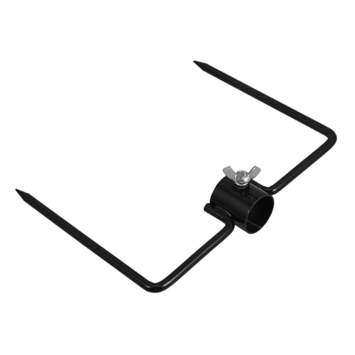 CIYODO Verstellbarer Gartenpfahl für Vogelhaus Sonnenschirm und Flaggenmast Robuster Metallbodenanker für Verschiedene Outdoor Aktivitäten für Garten Angeln und von CIYODO
