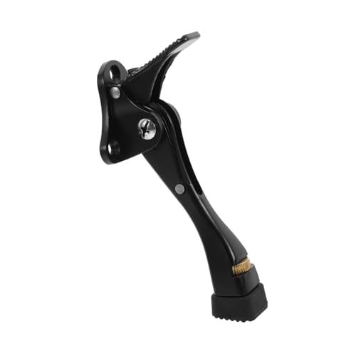 CIYODO Verstellbarer Türstopper Metall mit Rutschfester Gummibasis Fußbedienung Schutz für Innentüren Heavy Duty Türfeststeller für Wand und Bodenschutz Geeignet für Wohnbereiche von CIYODO