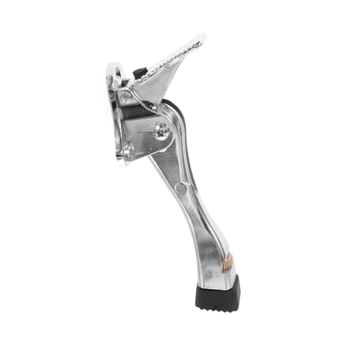 CIYODO Verstellbarer Türstopper Metall mit Rutschfester Gummibasis Fußbedienung für Bodenarten Aluminiumlegierung Robust für Garage und Zuhause von CIYODO
