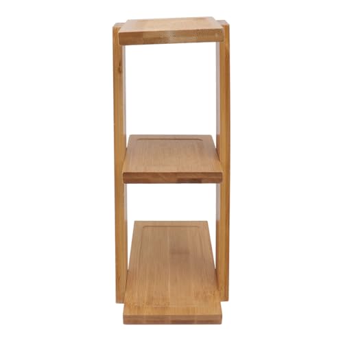 CIYODO Vertikales Pflanzenregal Mehrschichtiges Blumenständer Pflanzhalter für Wohnzimmer Büro Desktop Multifunktional Natürliches Design Platzsparend Geschenkidee von CIYODO