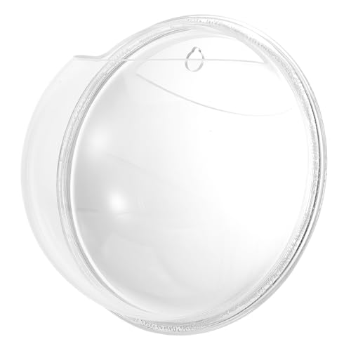 CIYODO Wandmontierte Acryl Fischschale Halbrund Pflanzvase Hängend Modern Dekorativer Übertopf Robust Stilvoll Für Hochzeit Party Wohnzimmer von CIYODO
