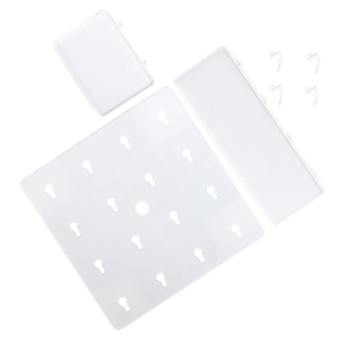 CIYODO Wandregal mit Großer Kapazität Floating Shelf Organizer für Schlafzimmer Badezimmer Wohnzimmer Büro Skandinavisches Design Vielseitig Einsetzbar Stabil von CIYODO