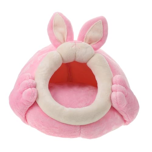 CIYODO Warmes Kleintierbett Höhle für Hamster Kaninchen Meerschweinchen Kuscheliges Isolierendes Haustiernest für Zuckersegler Kleines Haustierhaus Dekoratives Winterbett CIYODO Warmes Kleintierbett Höhle für Hamster Kaninchen Meerschweinchen Kuscheliges Isolierendes Haustiernest für Zuckersegler Kleines Haustierhaus Dekoratives Winterbett von CIYODO