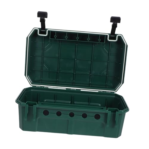 CIYODO Wasserdichte Outdoor Elektrokasten Schutzgehäuse Große Wetterfeste Anschlussdose mit Viel Platz für Verlängerungskabel Gartendekor und Außenbeleuchtung von CIYODO