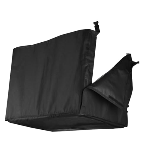 CIYODO Wasserdichter Generatorabdeckung Oxford Stoff Uv-beständig Robust Staubschutz für Outdoor Camping Notfall Schwarz von CIYODO