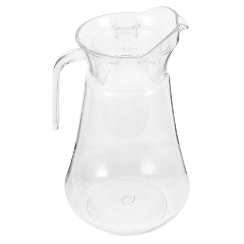 CIYODO Getränkekrug milk jug milk pitcher Orangensaftkrug Serviergeschirr aus Glas für Getränke Tee Wasserkrug Wasserspender Saft Topf Wasserkessel konzentrieren Bier Hut von CIYODO