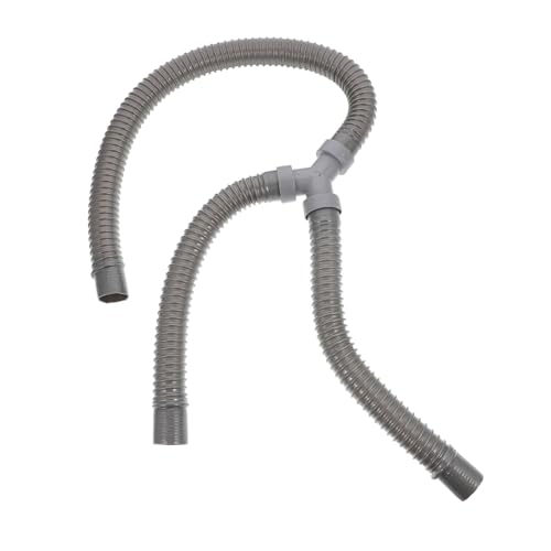 CIYODO Wege Ablaufschlauch für Küche Flexibler Langlebiger Wasserabflussverbinder aus Kunststoff Doppelköpfiger Ablaufschlauch Passend für Spüle und Waschbecken Sicherer Anschluss ohne CIYODO Wege Ablaufschlauch für Küche Flexibler Langlebiger Wasserabflussverbinder aus Kunststoff Doppelköpfiger Ablaufschlauch Passend für Spüle und Waschbecken Sicherer Anschluss ohne von CIYODO