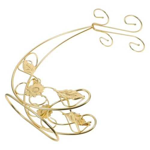 CIYODO Weinregal mit Hängendem Glashalter Platzsparender Weinflaschen und Weinglashalter Eleganter Upside Down Halter für Zuhause Bar und Restaurant Goldfarbenes Gläser Design CIYODO Weinregal mit Hängendem Glashalter Platzsparender Weinflaschen und Weinglashalter Eleganter Upside Down Halter für Zuhause Bar und Restaurant Goldfarbenes Gläser Design von CIYODO