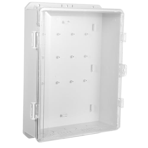 CIYODO Wetterfeste Kabel-verteilerdose mit Transparentem Deckel Wetterfeste Außenanschlussbox für Niederspannungsschalter Luftleistungsschutzschalter und Sicherheitsanlagen von CIYODO