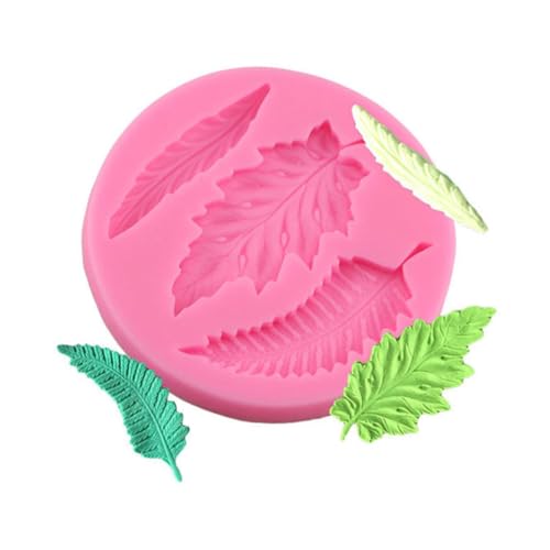 CIYODO hinterlässt Fondantform Cakesicles Schimmel Backform aus Silikon tannenbaum silikonform Backform für DIY-Projekte kuchenform DIY-Backformen Fondantformen aus Silikon Fudge Blatt von CIYODO