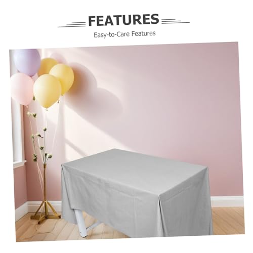 CIYODO wasserdichte PVC Tischdecke Rechteckig Ölbeständig Abwischbar Pflegeleicht Modernes Design Für Esszimmer Buffet Party Camping von CIYODO
