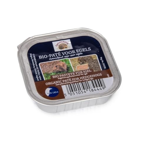 CJ Wildlife - Bio Pastete für Igel - 1x 100 g Probierpackung - Biologisches Nassfutter für Igel - Igelfutter von CJ Wildlife