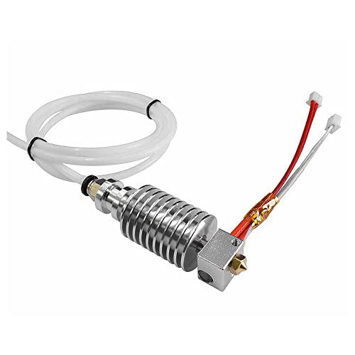 CJBIN 12 V 40 W Updated Straight-Typ V5 J-head Hotend, Hotend Anycubic i3 Mega, für Drucker I3 Mega 3D mit Aluminium-Heizblock 1.75mm, 0.4mm Nozzle, 3D-Drucker Zubehör Extruder von CJBIN