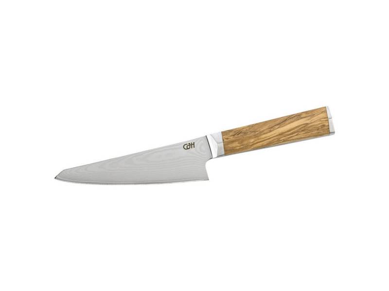 CJH Kochmesser CJH Kiritsuke-Messer klein, 67-Lagen Damast, Olivenholz CJH Kochmesser CJH Kiritsuke-Messer klein, 67-Lagen Damast, Olivenholz von CJH