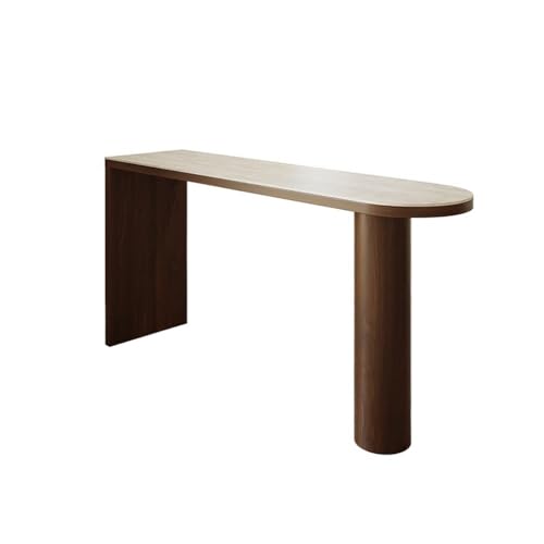 CJHFR472SG Barhöhe Pub Tisch mit stabilem Holzrahmen Rechteckiger Esstisch for Küche & Esszimmer, Wohnzimmer(200 * 45 * 105cm) von CJHFR472SG