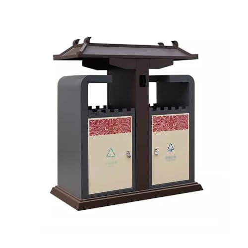 CJHFR472SG Küche Chinesische Kreativität Dach-Stil Mülleimer Outdoor Scenic Spot Metall Abfalleimer Groß CJHFR472SG Küche Chinesische Kreativität Dach-Stil Mülleimer Outdoor Scenic Spot Metall Abfalleimer Groß von CJHFR472SG