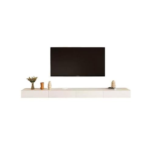 CJHFR472SG Medienkonsole Schwebender TV-Ständer, an der Wand montierter TV-Schrank, schwebende Regale mit Schublade for Wohnzimmer und Schlafzimmer Unterhaltungszentrum(Klein) von CJHFR472SG