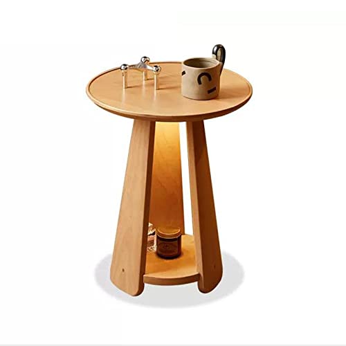 CJHFR472SG Modern Beistelltisch aus Holz, Nachttisch mit Nachtlichtern, moderner Nachttisch for Schlafzimmer, runder Kleiner Couchtisch, Teetisch mit Ablagefach for Wohnzimmer Einfach CJHFR472SG Modern Beistelltisch aus Holz, Nachttisch mit Nachtlichtern, moderner Nachttisch for Schlafzimmer, runder Kleiner Couchtisch, Teetisch mit Ablagefach for Wohnzimmer Einfach von CJHFR472SG