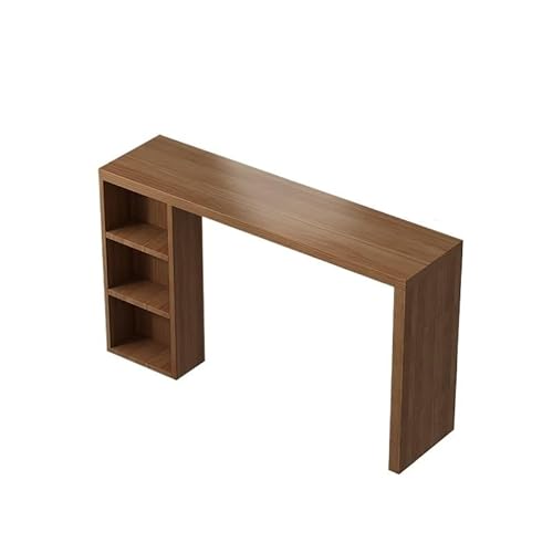 CJHFR472SG Stehtisch aus Kiefernholz mit mehrschichtigem Stauraum, Trennwand for Wohnzimmer, hoher Pub-Tisch(200 * 40 * 105CM) von CJHFR472SG