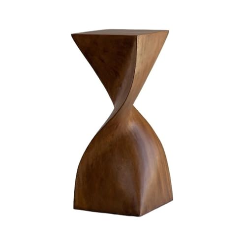 CJHFR472SG Vasensockel Originalität Vintage Stil Holz Pflanze Display Stand, Wohnzimmer Seite Tisch Dekorative Rack Präsentation(Groß) von CJHFR472SG