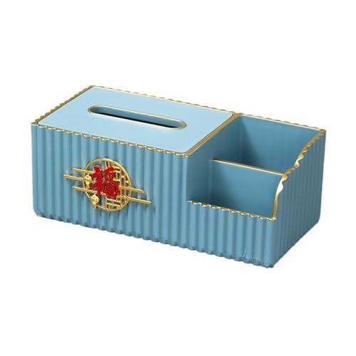 Modern Rechteckiger Taschentuchbox-Halter, Multifunktions-Fernbedienungs-Organizer, chinesischer Taschentuchbox-Tischtuchspender for den Schreibtisch, Kosmetiktuchspender for das Wohnzimmer zu Hause T Modern Rechteckiger Taschentuchbox-Halter, Multifunktions-Fernbedienungs-Organizer, chinesischer Taschentuchbox-Tischtuchspender for den Schreibtisch, Kosmetiktuchspender for das Wohnzimmer zu Hause T von CJHFR472SG