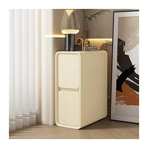 Moderner Nachttisch mit 2 Schubladen aus Holz, komplett montiert, ohne Montage, Beistelltisch/Nachttisch, für Wohnzimmer, Schlafzimmer, Büro, Beige Moderner Nachttisch mit 2 Schubladen aus Holz, komplett montiert, ohne Montage, Beistelltisch/Nachttisch, für Wohnzimmer, Schlafzimmer, Büro, Beige von CJHFR472SG