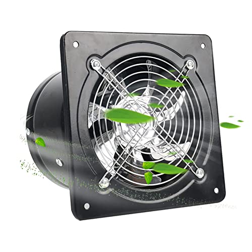 CJHZQYY Abluftventilator Rohrventilator ø 200mm 8 inch Leise, Wandventilator Lüfter Abluft Badlüfter, Badlüfter Industrielüfter Rohrlüfter Axiallüfter Ventilator Deckenabluftventilator von CJHZQYY