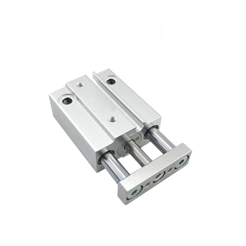 CJKXPZMH Mini-Zylinder mit 3 Stäben mit Führungsstange, Pneumatikzylinder MGJ6 x 5 MGJ6 x 10 MGJ6 x 15 MGJ10 x 5 MGJ10 x 10 MGJ10 x 15 MGJ10 x 20 (MGJ6-20) von CJKXPZMH