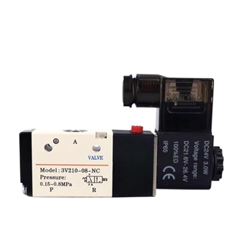Magnetventil 3V200 3V210 3V210-06-NC 3V210-06-NO 3V210-08-NC 3V210-08-NO AC220V DC24V AC110V AC24V DC12V(3V210-06-NO,DC12V) von CJKXPZMH