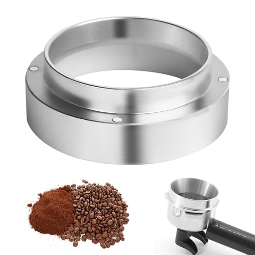 51mm Dosierring Kaffee, Normcore Dosiertrichter, Siebträger Zubehör, Kaffeedosierring mit Magnet, Kaffeemaschinen-Einfülltrichter, für Siebträger【Innendurchmesser 5,1 cm, Außendurchmesser 6,2 cm】 51mm Dosierring Kaffee, Normcore Dosiertrichter, Siebträger Zubehör, Kaffeedosierring mit Magnet, Kaffeemaschinen-Einfülltrichter, für Siebträger【Innendurchmesser 5,1 cm, Außendurchmesser 6,2 cm】 von CJMUQHEHH