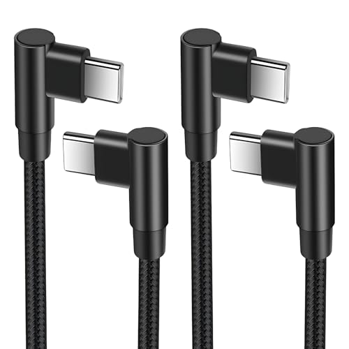 2 Stück USB C auf USB C Kabel Kurz 30cm, 60W Ladekabel USB Schnellladekabel PD 3A 20V Typ C Ladekabel, Typ C für iPhone 16 15, Type C Ladekabel für Macbook Pro, Samsung Galaxy, Huawei von CJMUQHEHH