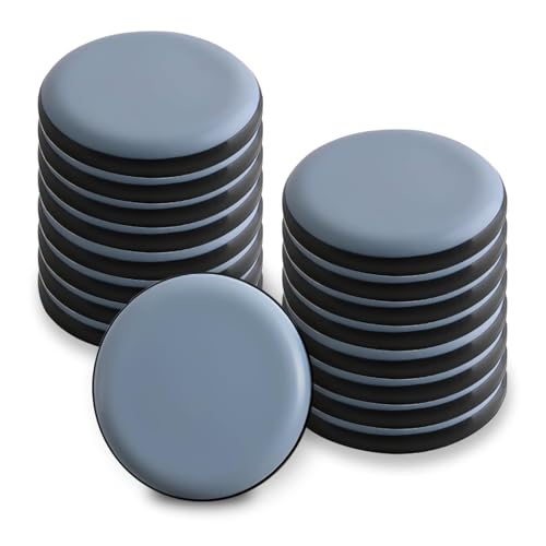 Möbelgleiter Set 16 Stück Runde PTFE Teflon Selbstklebende Möbelpads für müheloses Bewegen auf glatten Böden und Teppichen Durchmesser 25 mm Möbelgleiter Set 16 Stück Runde PTFE Teflon Selbstklebende Möbelpads für müheloses Bewegen auf glatten Böden und Teppichen Durchmesser 25 mm von CJMUQHEHH