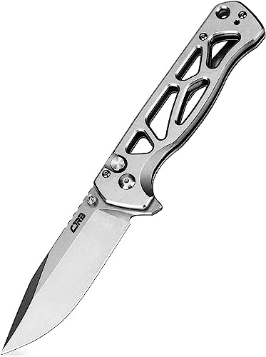 CJRB Chord Skeleton Stahlgriff Exklusives Taschenmesser J1927-STB aus AR-RPM9 Pulverstahl mit Keramik Kugellager Designed by Ray Laconico von CJRB CUTLERY