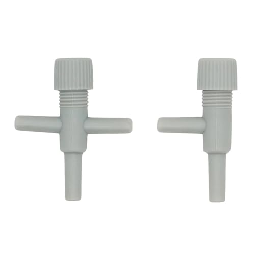 10 stücke Aquarium Air Flow Control Ventil Tap Fisch Tank Luft Regler Schlauch Anschluss for Sauerstoff Rohr Zubehör(Type7) von CJTWNBIO
