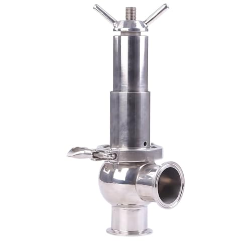 1Inch 25.4MM Sanitary Hygienic Stainless Steel Food Grade SS304 Manual Tri-clamp Ferrule Safety Valve 1Inch 25.4MM Sanitary Hygienic Stainless Steel Food Grade SS304 Manual Tri-clamp Ferrule Safety Valve von CJTWNBIO