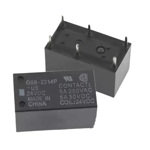 5PCS G6B-2214P-US 5VDC 12VDC 24VDC 5A 25VAC 6PIN RELAIS G6B-2214P-US-5VDC G6B-2214P-US-12VDC G6B-2214P-US-24VDC(G6B-2214P-US-5VDC) von CJTWNBIO