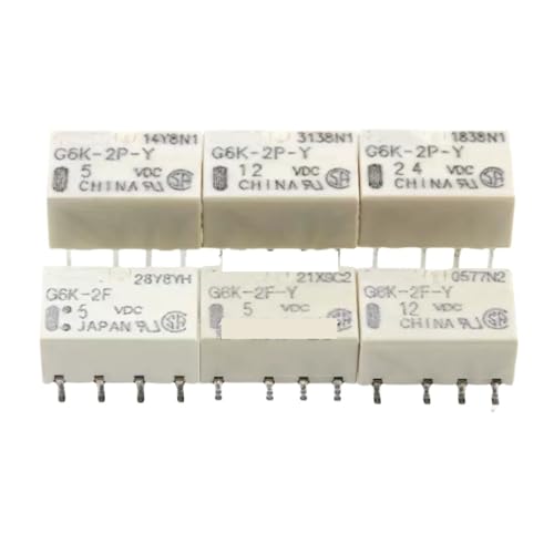5PCS G6K-2P 3VDC 5VDC 12VDC 24VDC DIP-8PIN RELAIS G6K-2P-Y(XXL) von CJTWNBIO