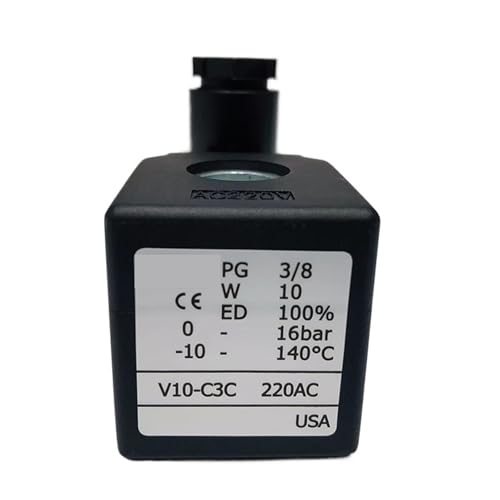 Magnetventilspule PG3/8 V10-C3C Innenloch 13mm Höhe 38,5mm(DC24V) von CJTWNBIO