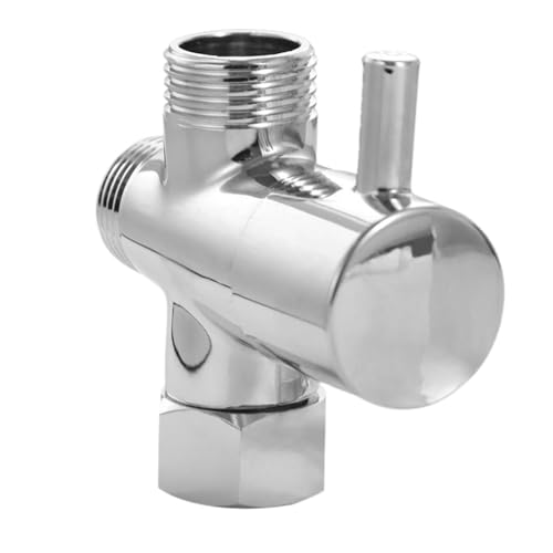 Messing 3 Weg Dusche Kopf Umsteller Ventil Drei Funktion G1/2 Tap Stecker T-adapter Wasserhahn von CJTWNBIO