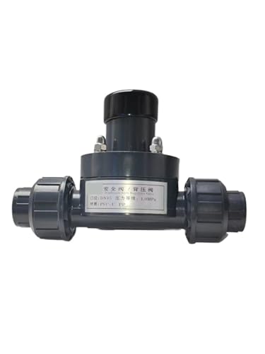 UPVC-Kunststoff flexibles Rückschlagventil/Sicherheitsventil Einweg-Überdruckventil, Druckminderventil(Grey) von CJTWNBIO