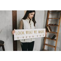 Meilenstein-Fototafel Mit Clips, Meilensteintafel, Personalisiertes Fotoclips, Meilensteintafel Meilenstein-Fototafel Mit Clips, Meilensteintafel, Personalisiertes Fotoclips, Meilensteintafel von CJamStore